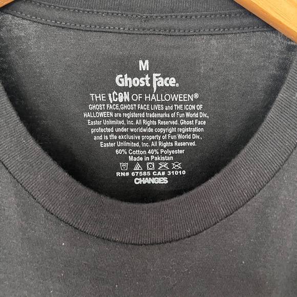 NWOT Ghost Face Late Night Talking Phone Line T-Shirt Men’s Unisex Medium - Picture 6 of 8